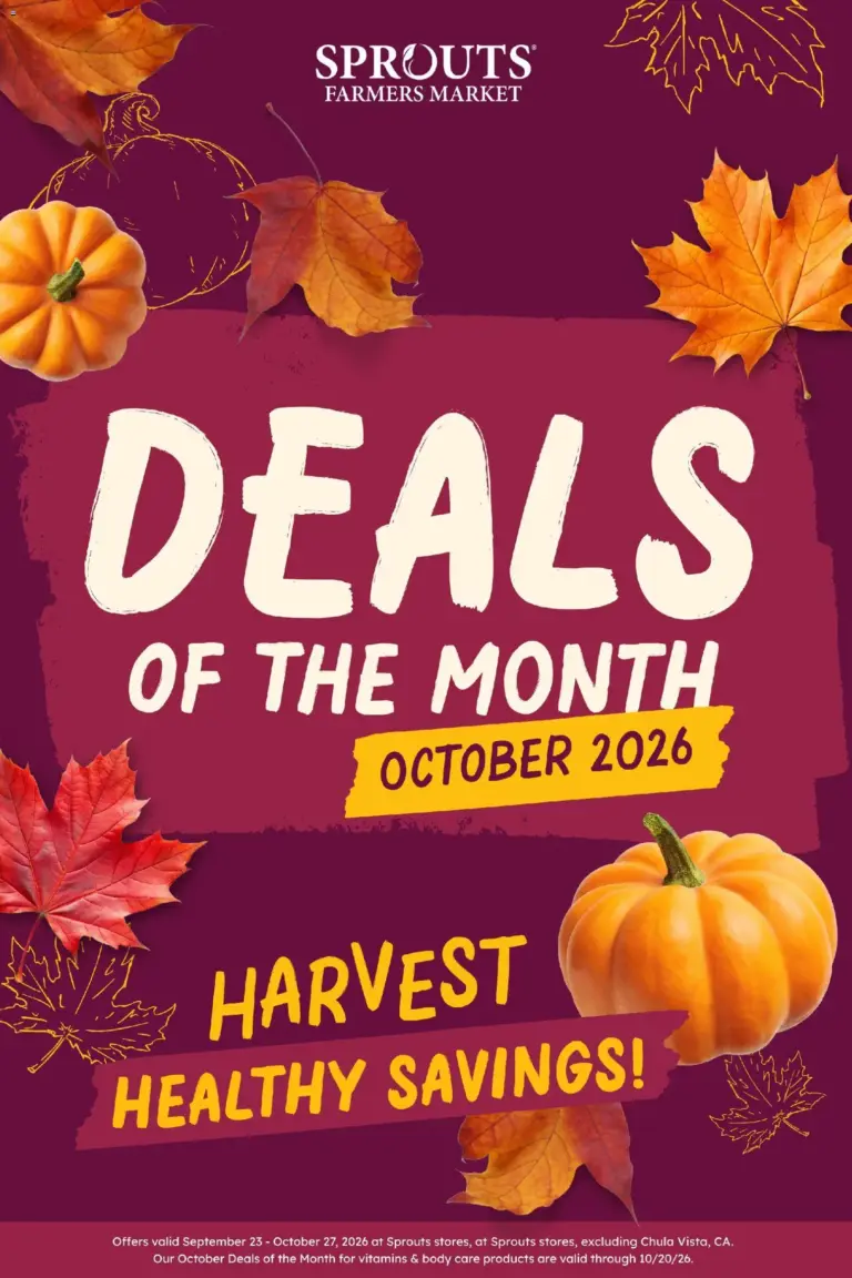 Sprouts Monthly Ad 09/23 - 10/27 2026