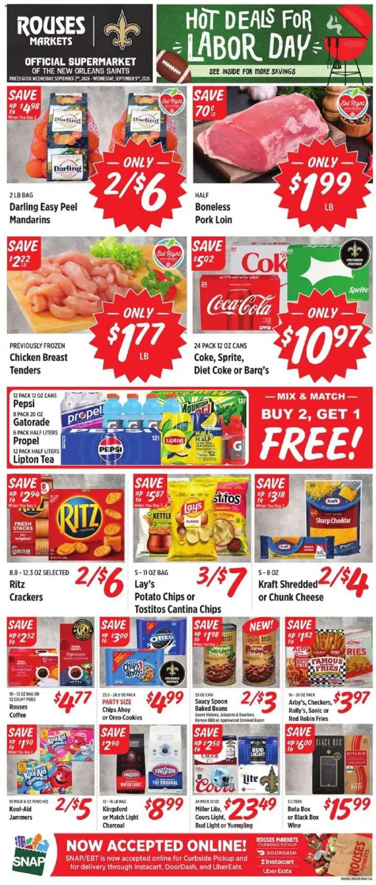 Rouses Weekly Ad - AL 09/02 - 09/09 2026