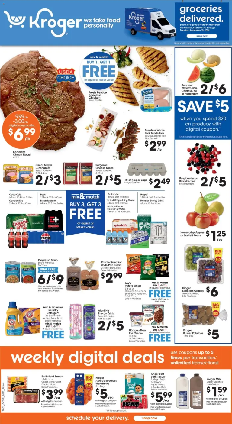 Kroger Ad 09/09 - 09/15 2026