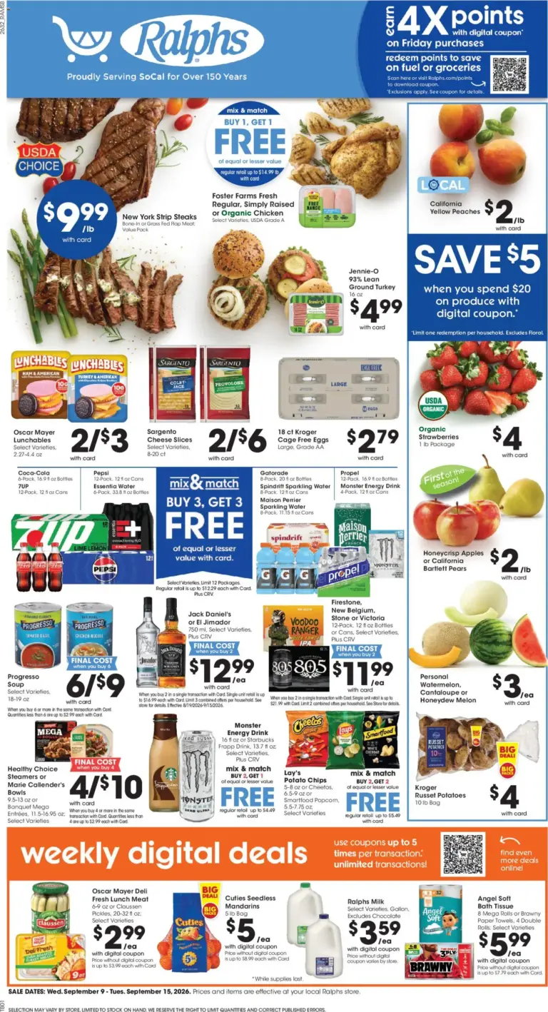 Ralphs Weekly Ad 09/09 - 09/15 2026