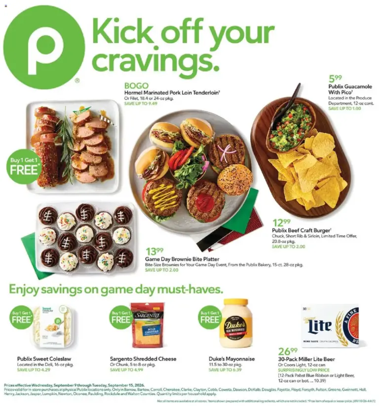 Publix Weekly Ad 09/09 - 09/15 2026