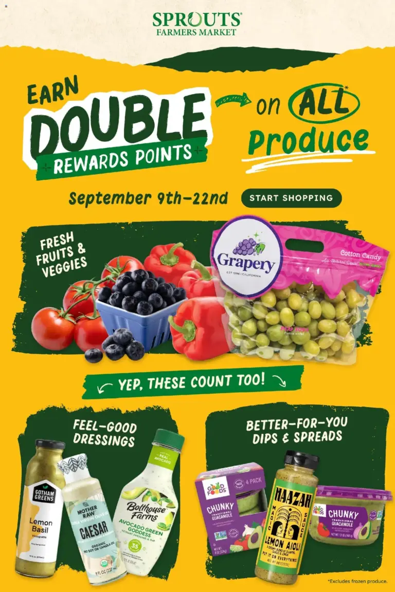 Sprouts Weekly Ad 09/09 - 09/15 2026
