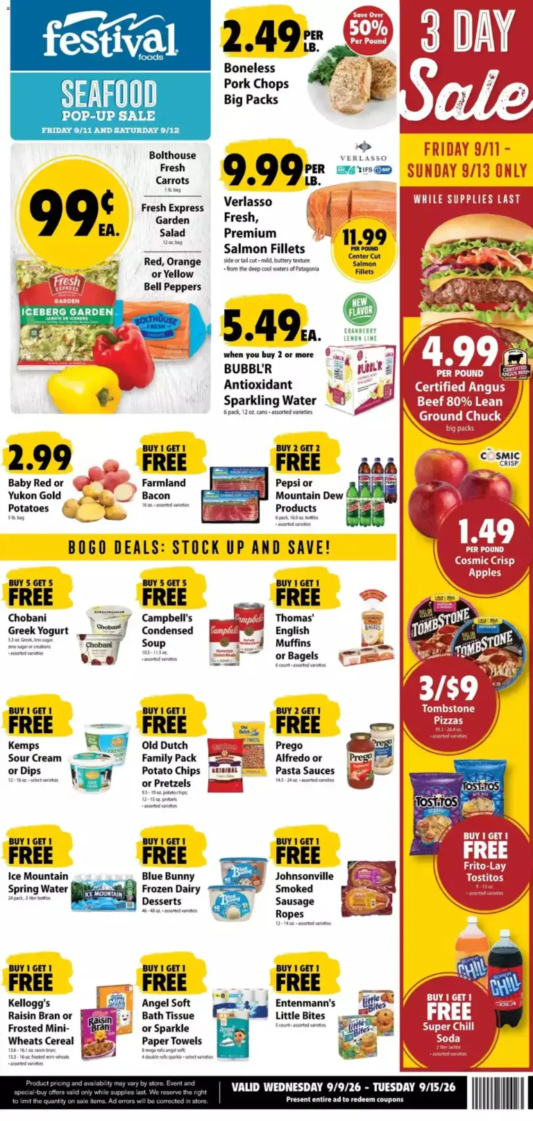 Festival Foods Weekly Ad 09/09 - 09/15 2026