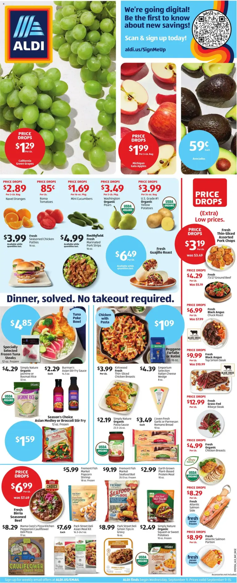 Aldi Weekly Ad 09/09 - 09/15 2026