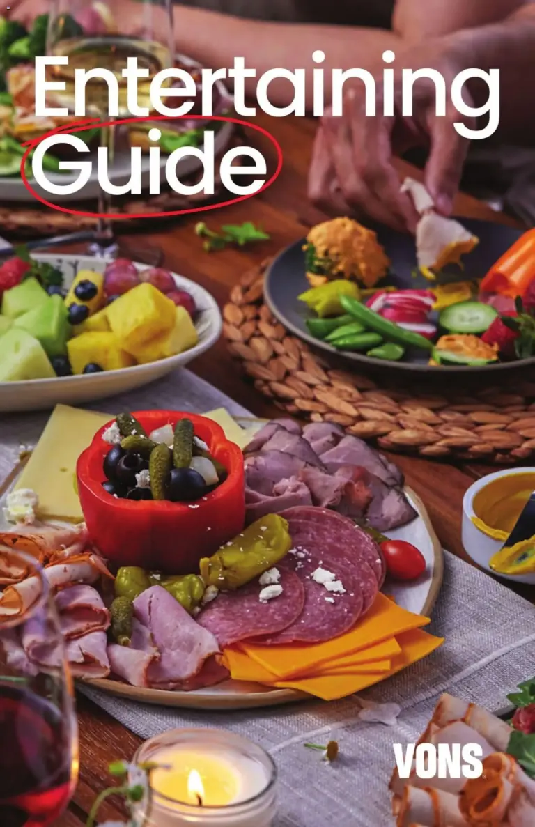 Vons Entertaining Guide 10/01 - 11/01 2026