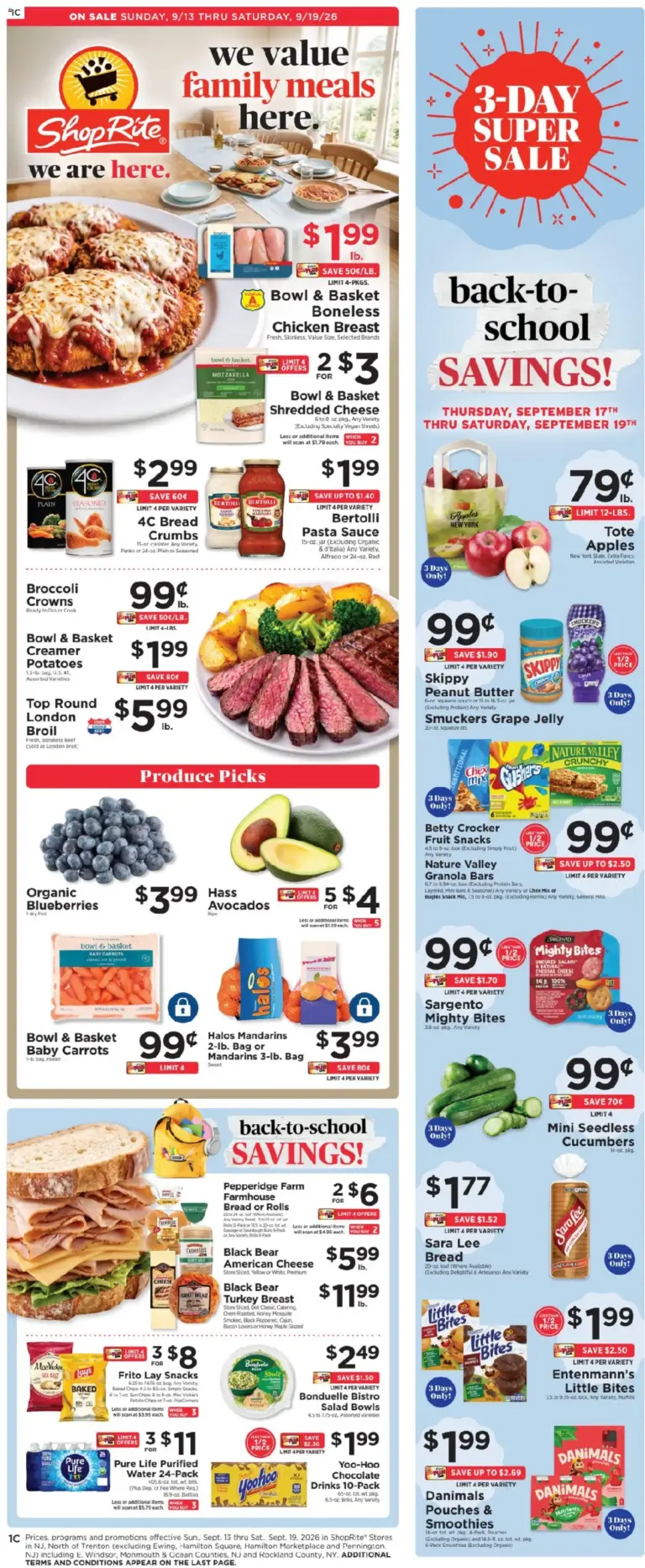 ShopRite Weekly Ad 09/13 - 09/19 2026