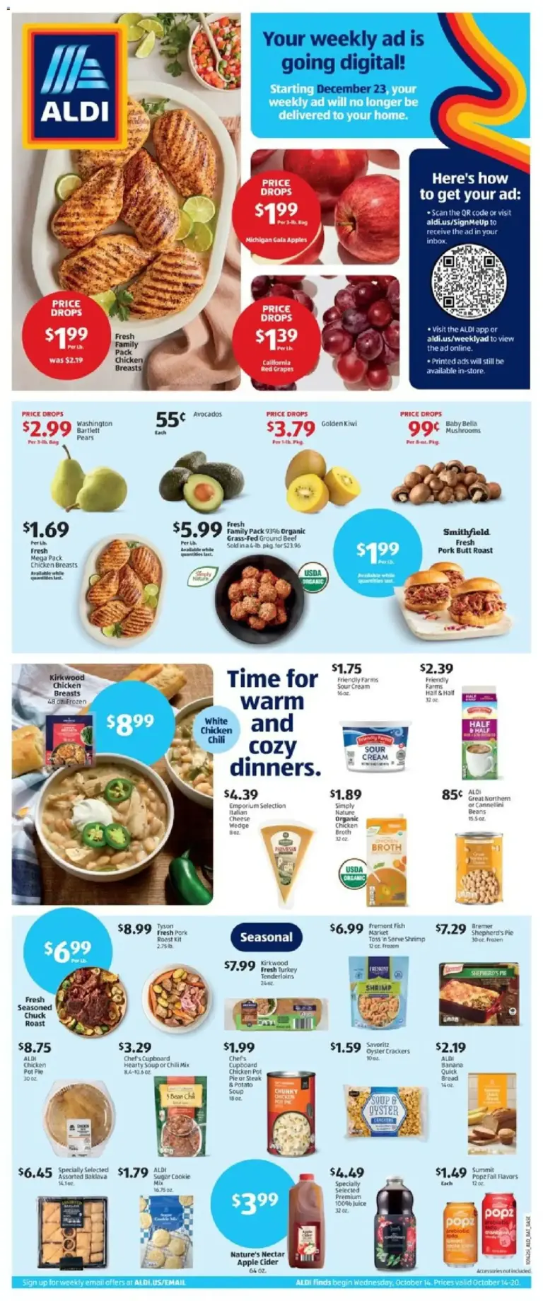 Aldi weekly ad page 1 10/14/2026 - 10/20/2026