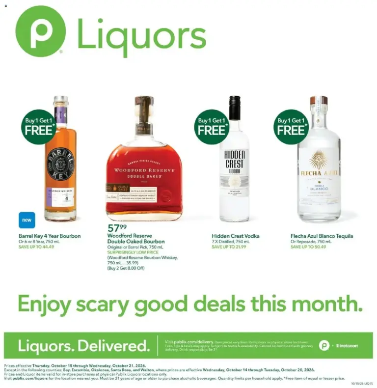 Publix weekly ad page 1 10/15/2026 - 10/21/2026