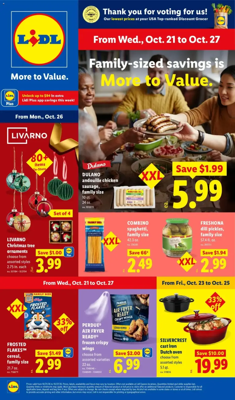 Lidl weekly ad page 1 10/21/2026 - 10/27/2026
