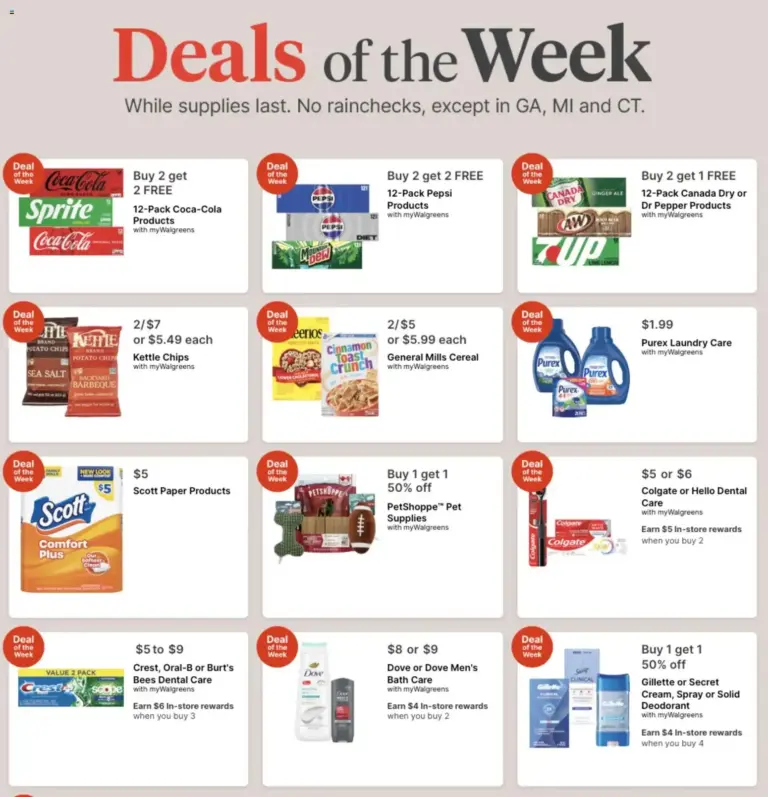 Walgreens weekly ad page 1 10/18/2026 - 10/24/2026