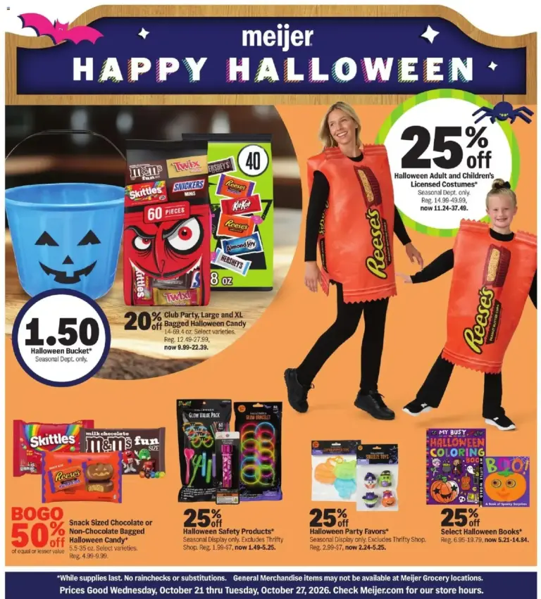 Meijer weekly ad page 1 10/21/2026 - 10/27/2026