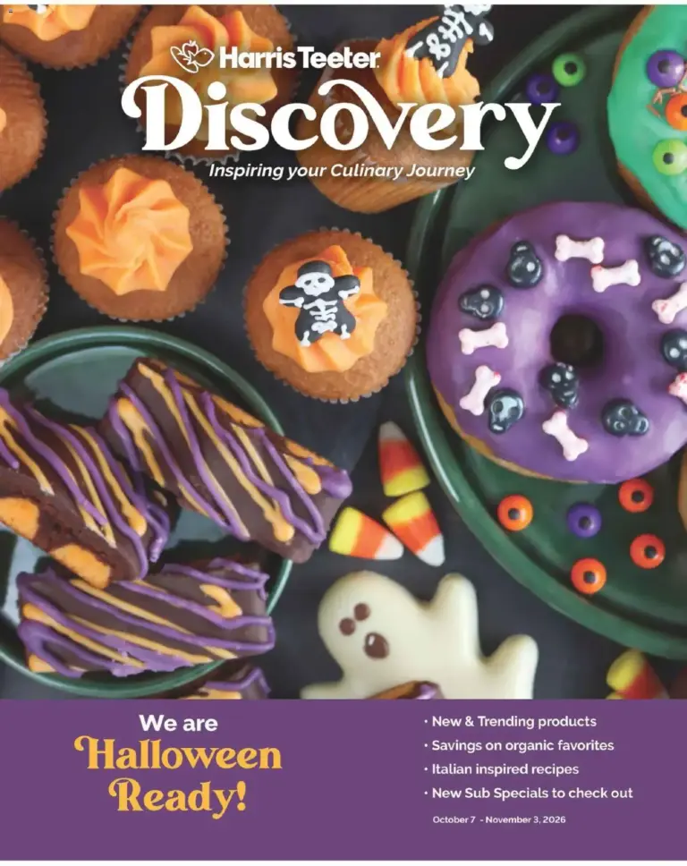 Harris Teeter weekly ad page 1 10/07/2026 - 11/03/2026