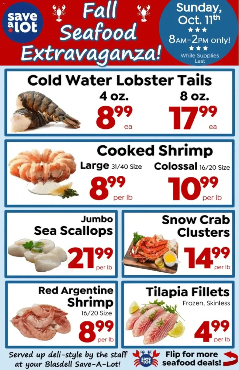 Save A Lot weekly ad page 1 10/11/2026 - 10/11/2027