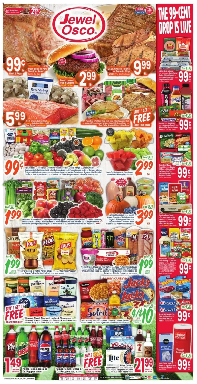 Jewel Osco weekly ad page 1 10/21/2026 - 10/27/2026