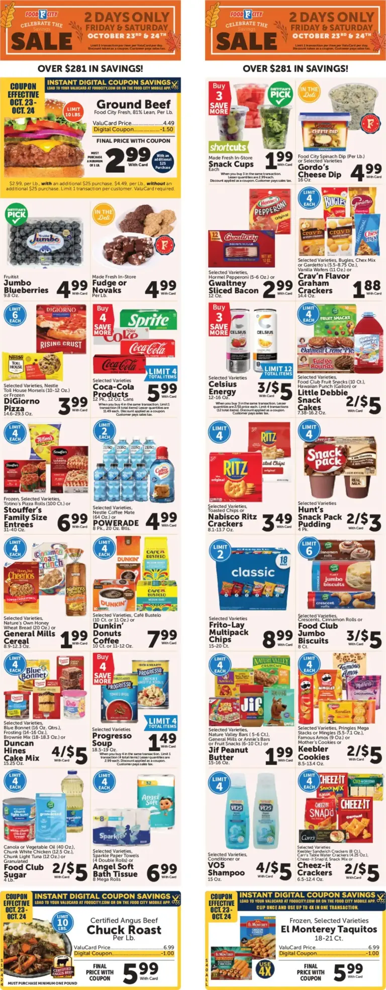 Food City weekly ad page 1 10/21/2026 - 10/27/2026