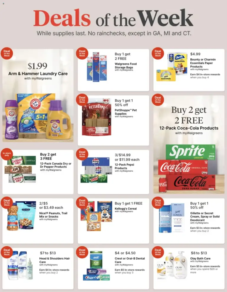 Walgreens weekly ad page 1 10/25/2026 - 10/31/2026
