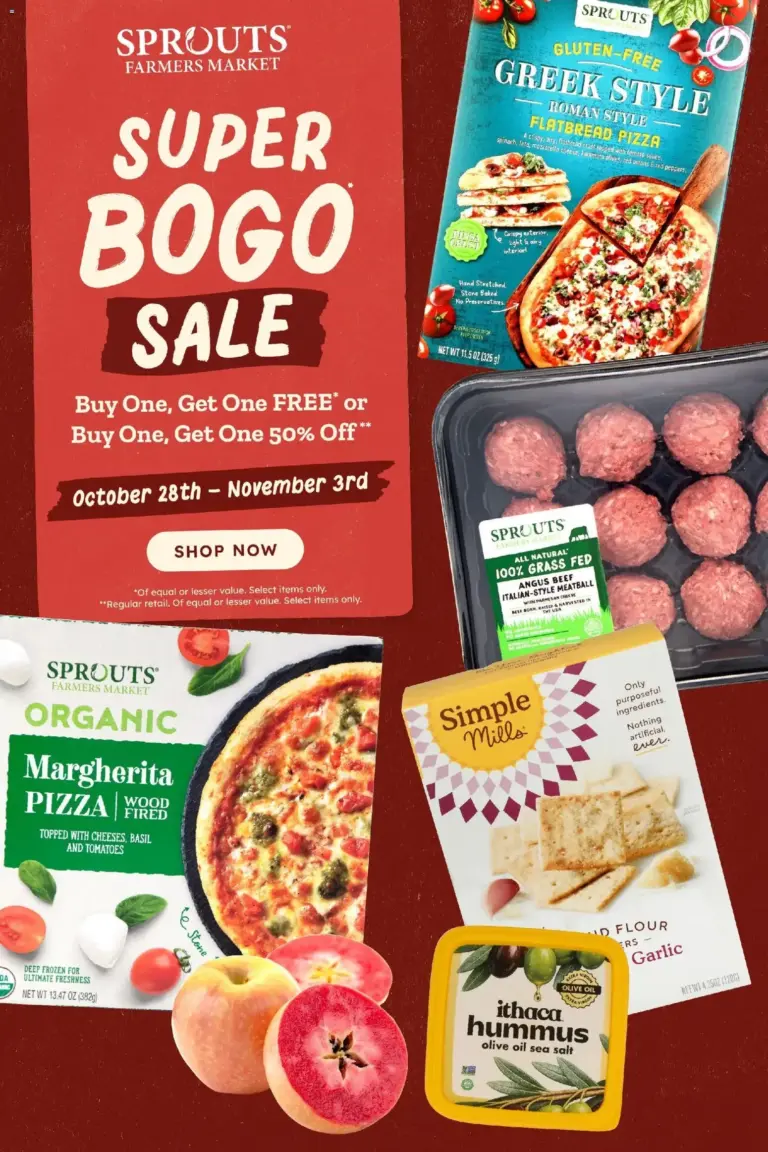 Sprouts weekly ad page 1 10/28/2026 - 11/03/2026