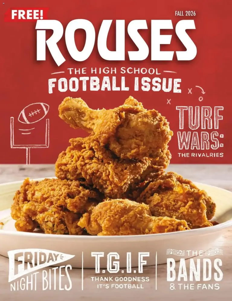 Rouses weekly ad page 1 08/01/2026 - 01/01/2027