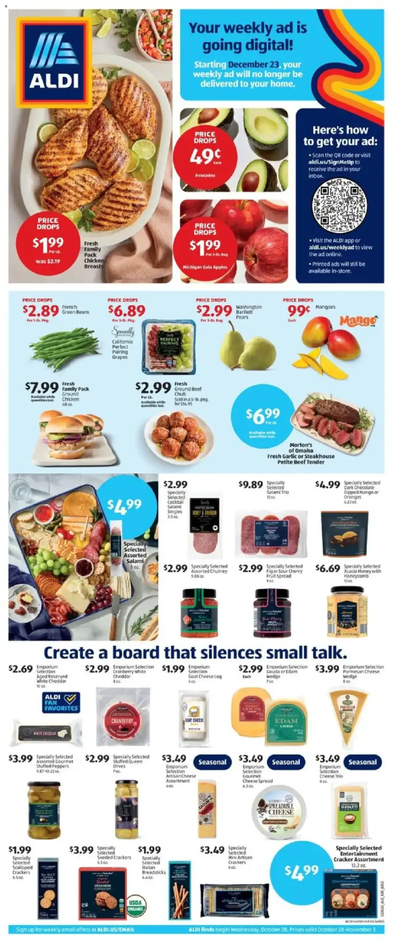 Aldi weekly ad page 1 10/28/2026 - 11/03/2026