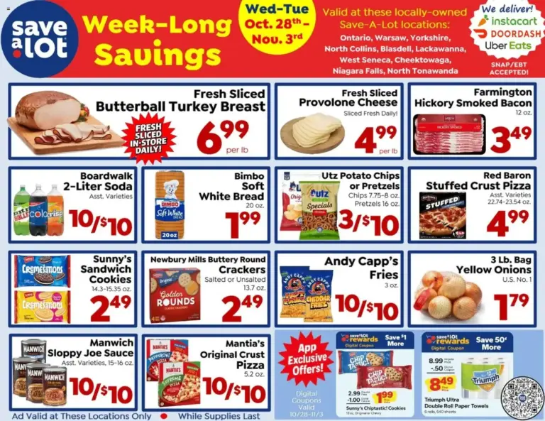 Save A Lot weekly ad page 1 10/28/2026 - 11/03/2026