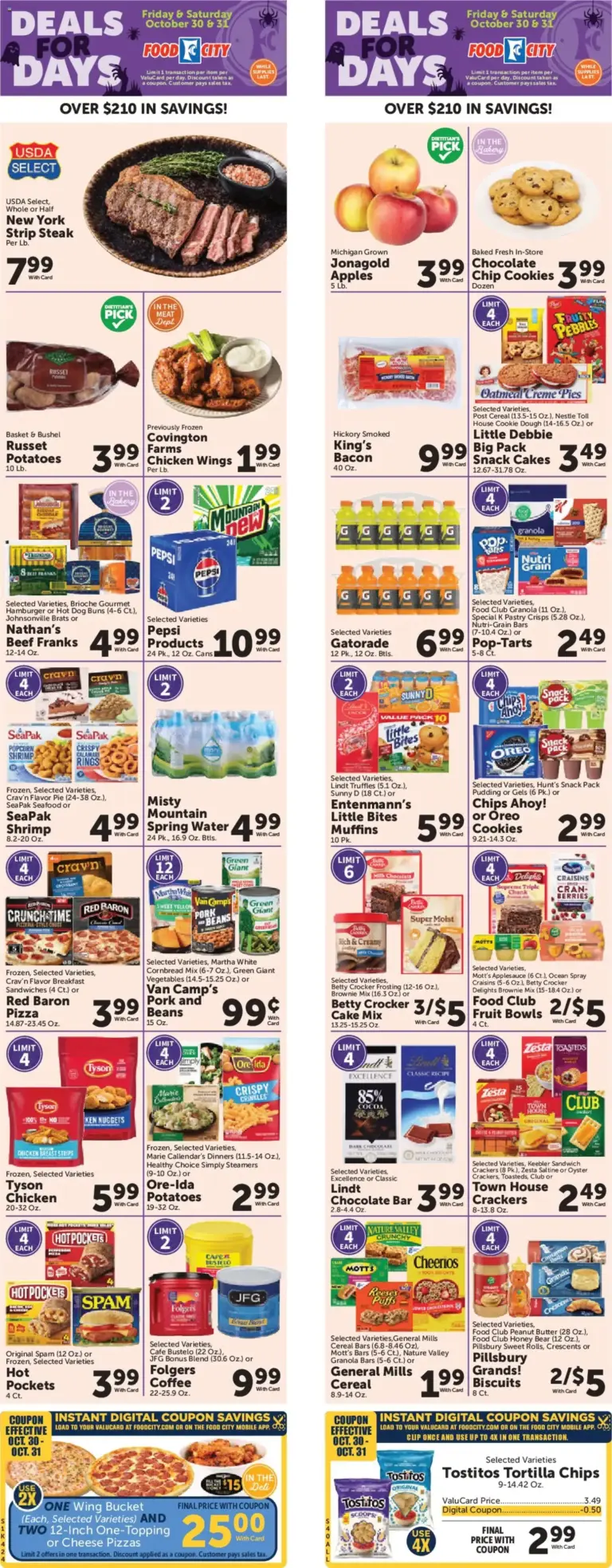 Food City weekly ad page 1 10/28/2026 - 11/03/2026