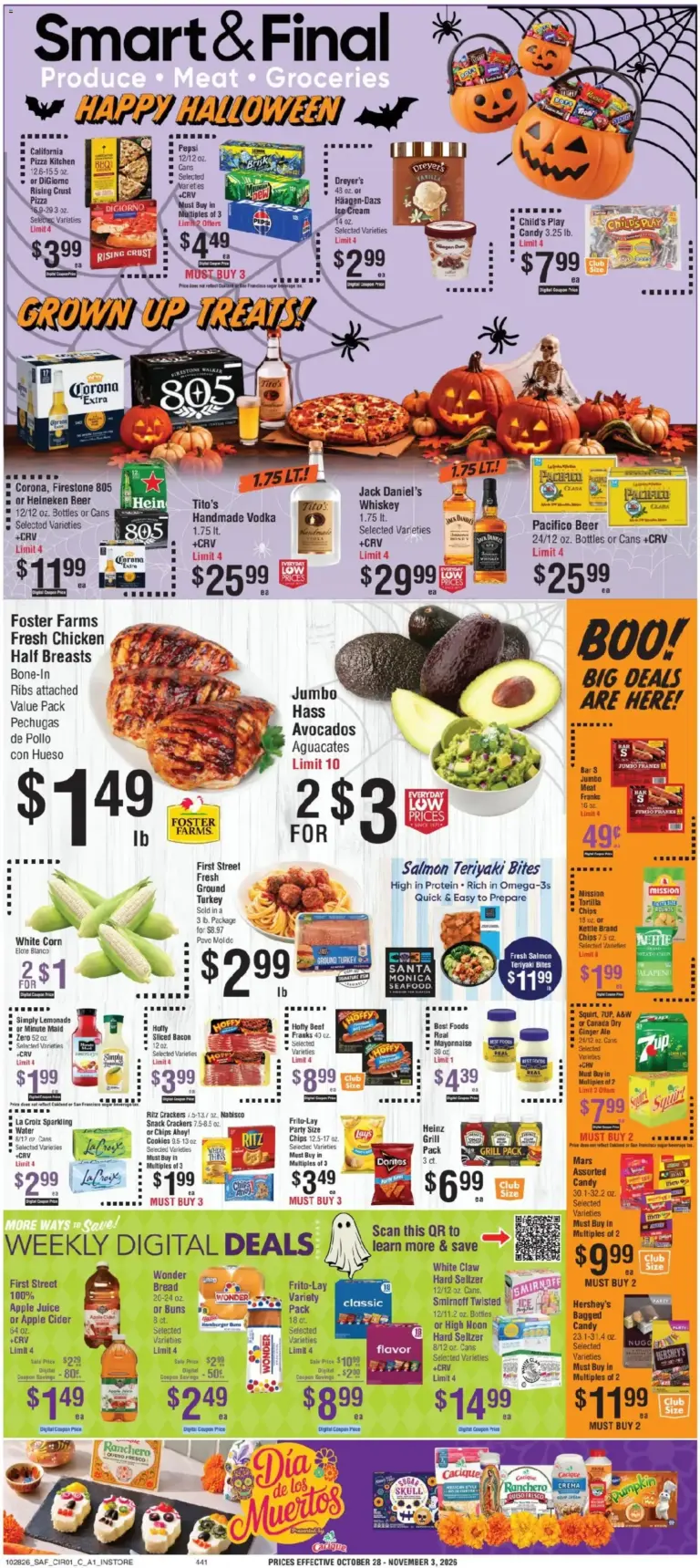 Smart Final weekly ad page 1 10/28/2026 - 10/29/2026