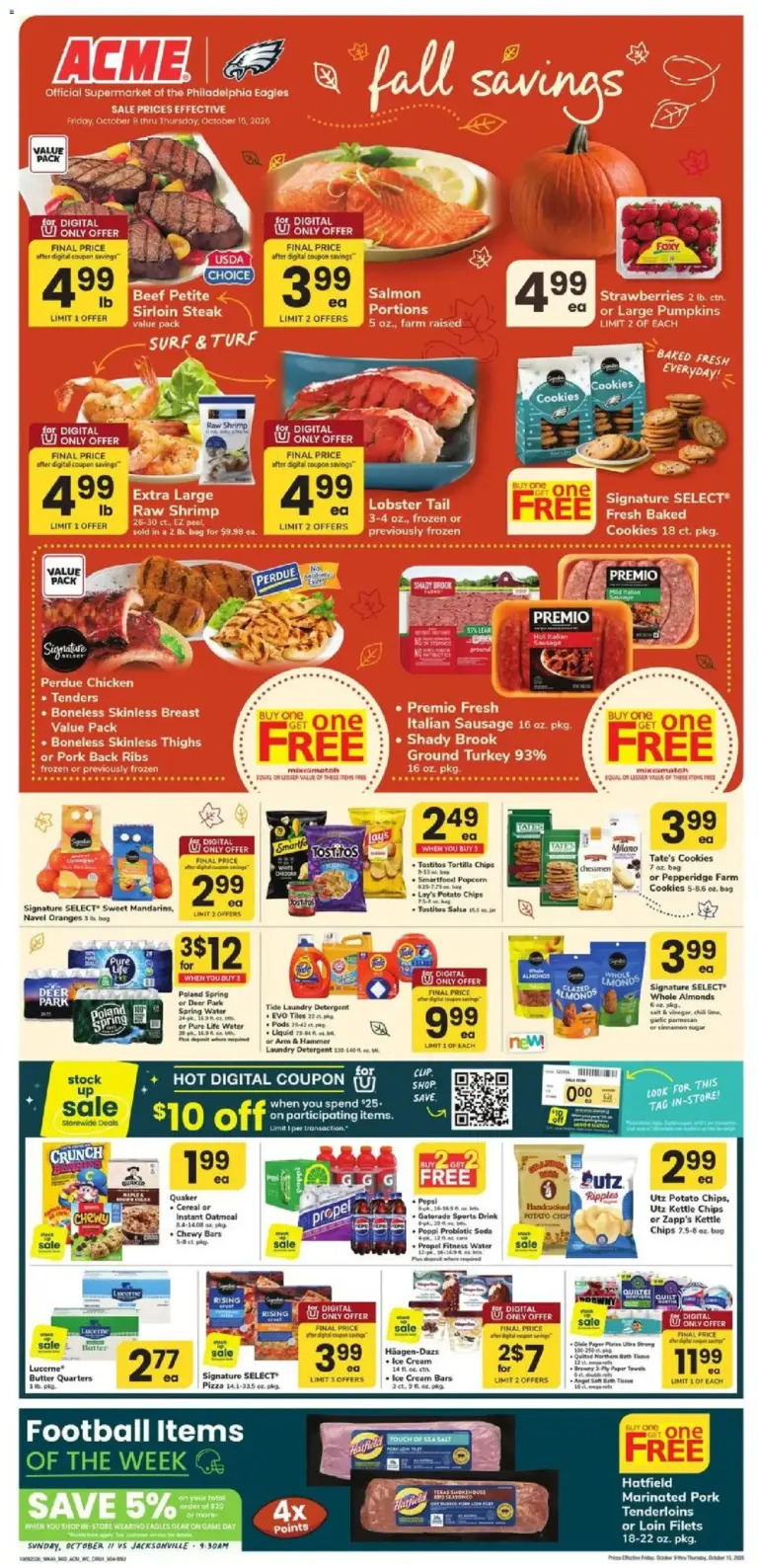 Acme weekly ad page 1 10/09/2026 - 10/15/2026