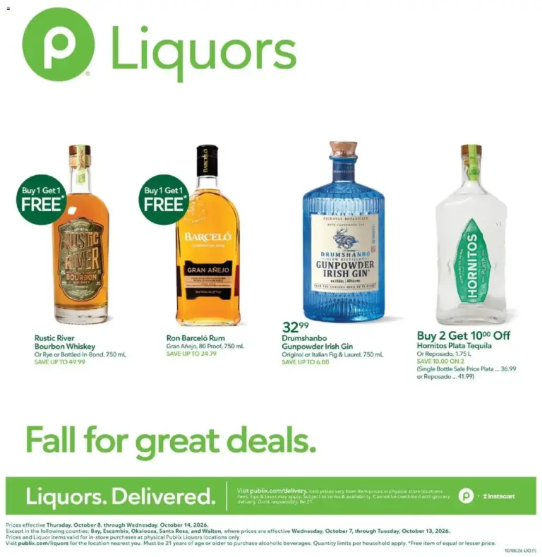 Publix weekly ad page 1 10/08/2026 - 10/14/2026