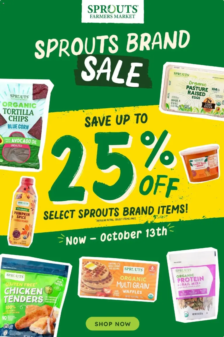 Sprouts weekly ad page 1 10/07/2026 - 10/13/2026
