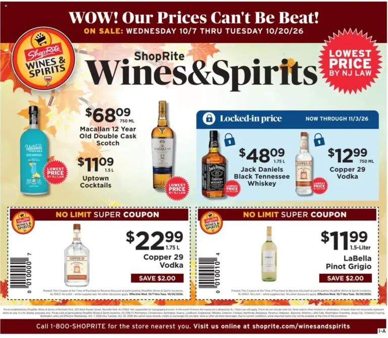 Shoprite weekly ad page 1 10/07/2026 - 10/20/2026