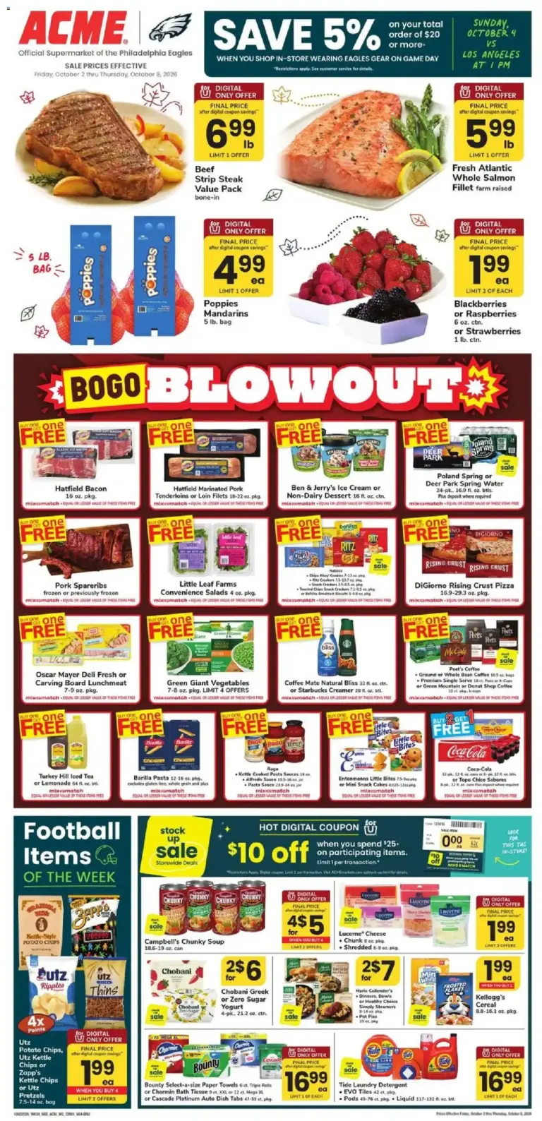 Acme weekly ad page 1 10/02/2026 - 10/08/2026