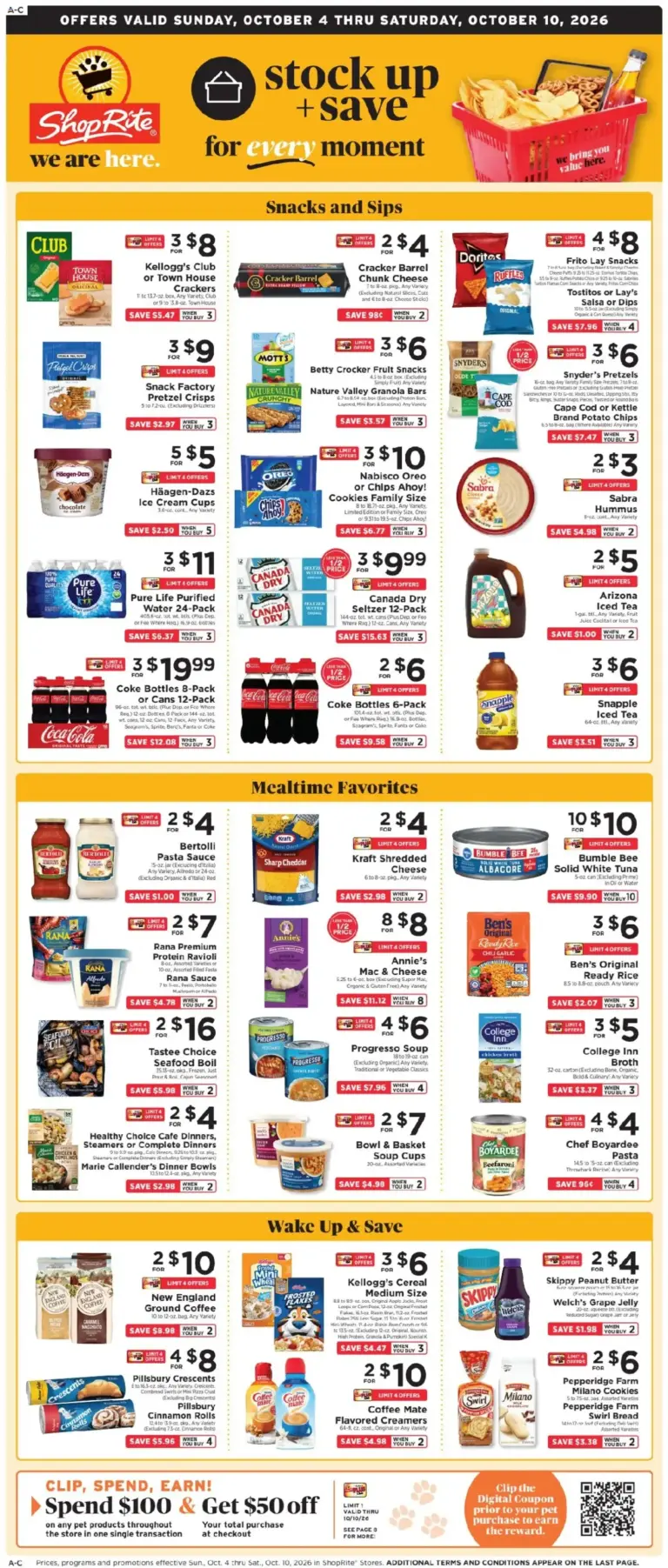 Shoprite weekly ad page 1 10/04/2026 - 10/10/2026
