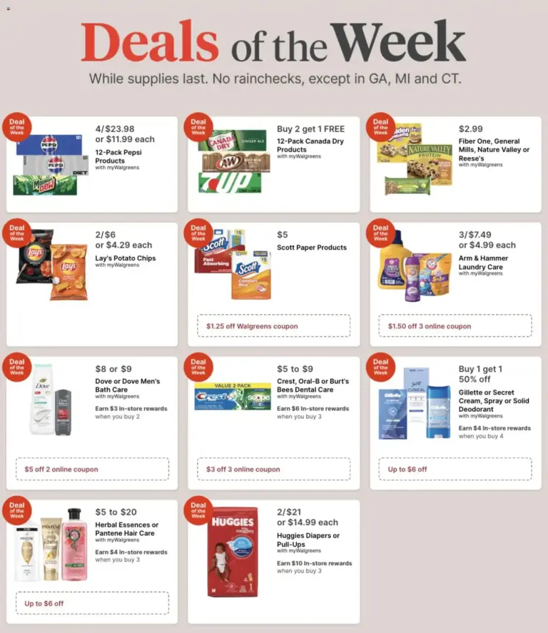 Walgreens weekly ad page 1 10/04/2026 - 10/10/2026